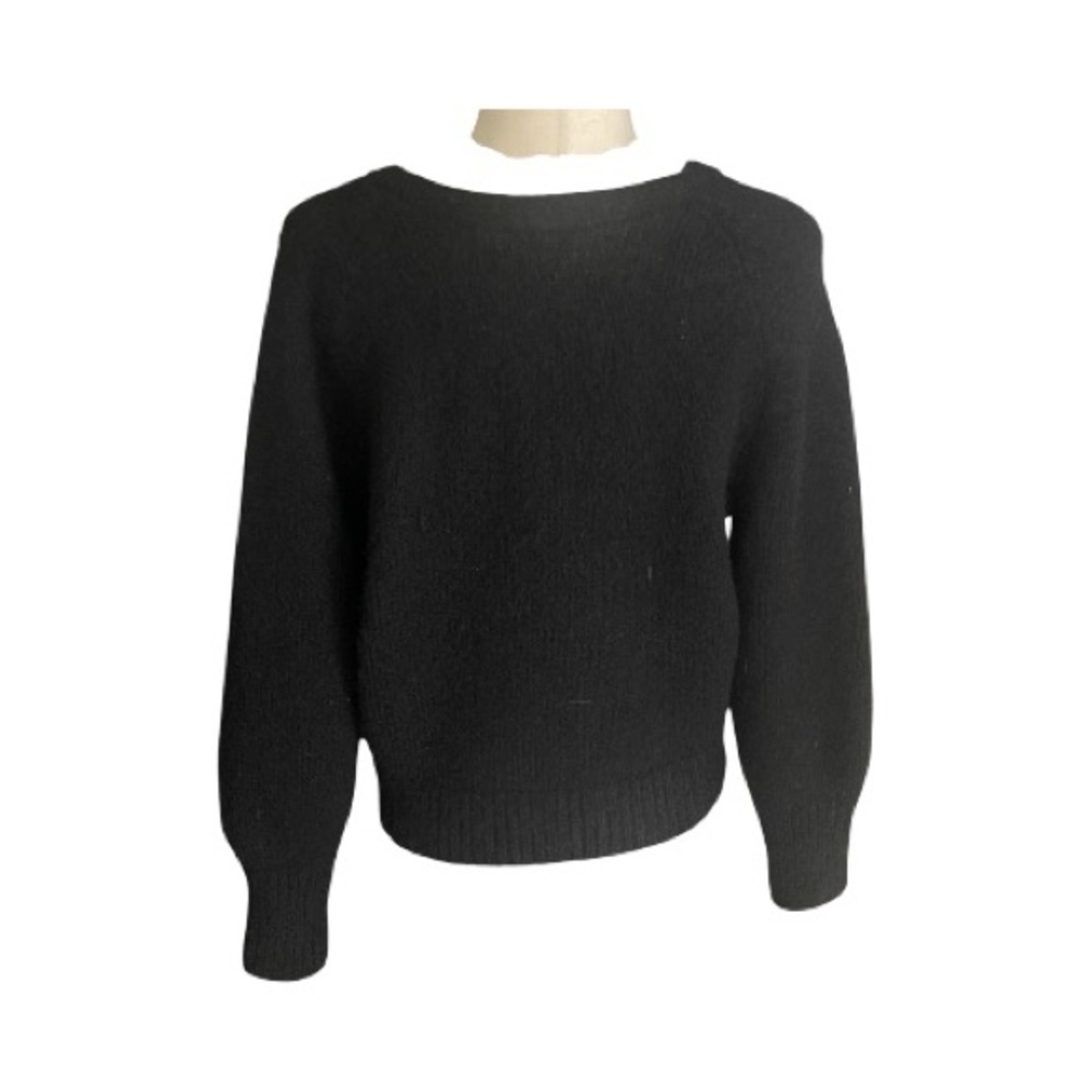NWT-EXPRESS-BLACK REVERSIBLE SWEATER-WOMENS SIZE SMALL - Picture 4 of 7